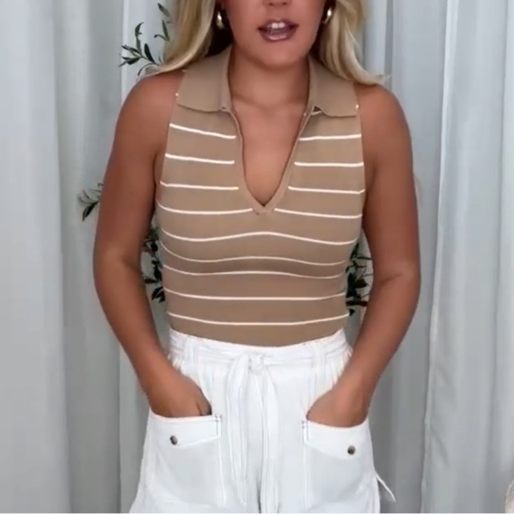 Collared tank top - Picture 3 of 7